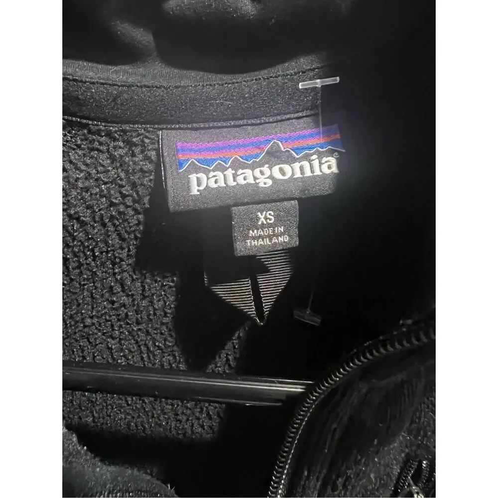 Patagonia 1/4 Zip Black Pullover Better Sweater Jacket Men’s XS